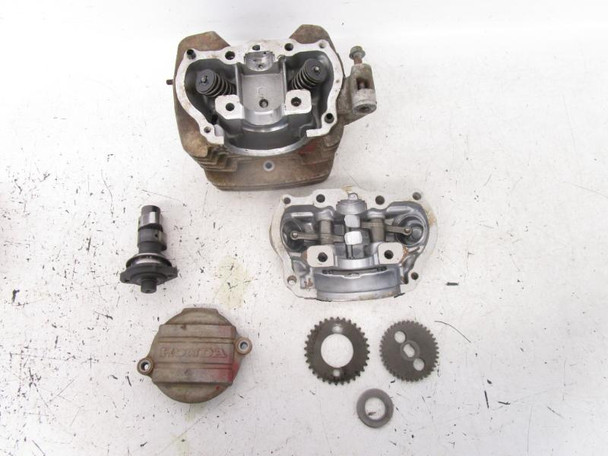 87 Honda TRX 125 Fourtrax Cylinder Head and Covers 12000-HB6-000 1987-1988