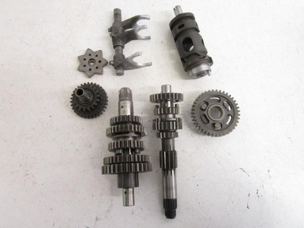 87 Honda TRX 125 Fourtrax Transmission Shafts Gears 23220-HB6-000 1987-1988