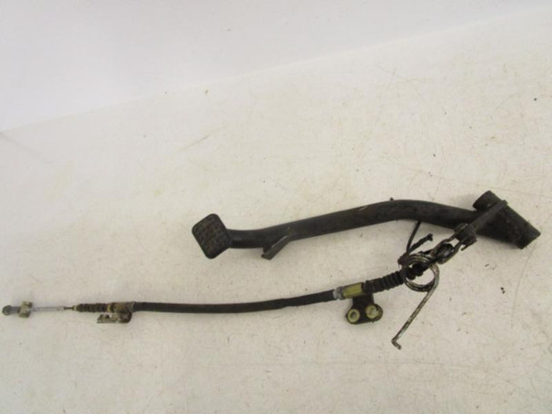 01 Suzuki LT80 Quad Sport Rear Brake Pedal and Cable 43110-40B00 1987-2006