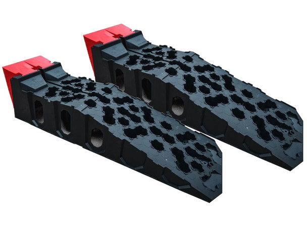Caliber 20K Maintenance Ramps w Wheel Chock 13595