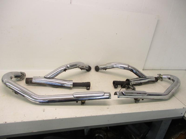 03 Yamaha XVZ 1300 Venture Midnight Special Exhaust Head Pipe Manifold