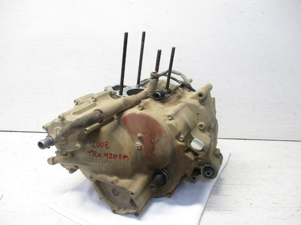 08 Honda TRX 420 FM Rancher Bottom End Cases Crank Transmission 2007-2008