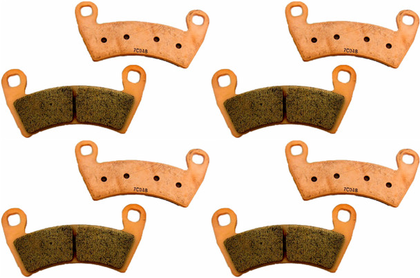 ArmorTech Two Front & Two Rear Brake Pads for Polaris 08-09 Ranger Crew 700 EFI