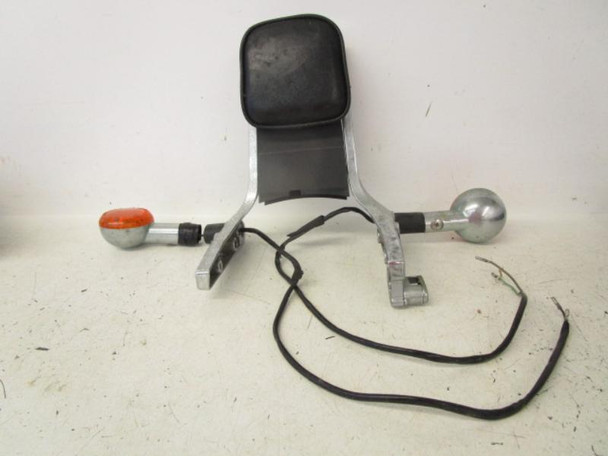 1987 Suzuki VS 700 Intruder Backrest Rear Turn Signals 45350-38A02-4HS 1986-1987