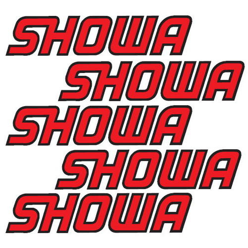 Factory Effex 5pk Showa Stickers 04-2673