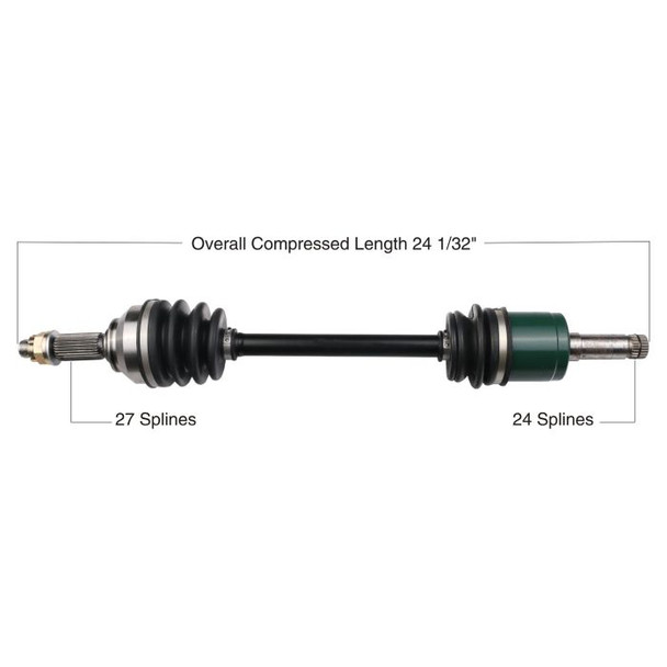 Tytaneum Front Right CV Axle 813-0094