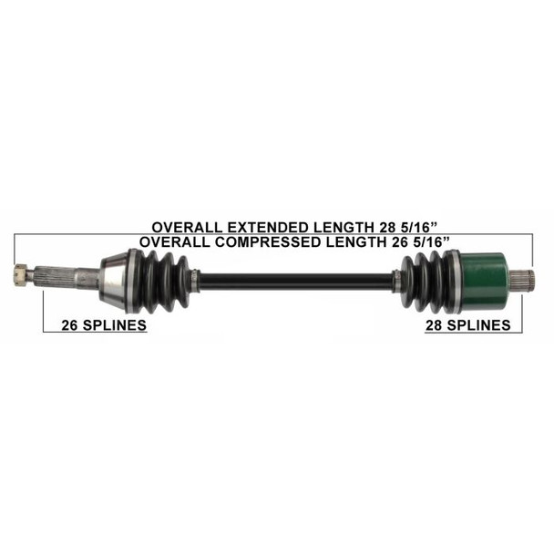 Tytaneum Rear Left Right CV Axle 813-0138