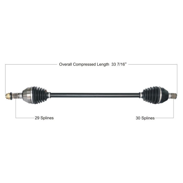 Tytaneum Rear Left Right CV Axle 813-0368