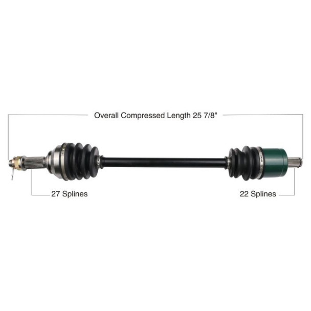 Tytaneum Front Left CV Axle 813-0092