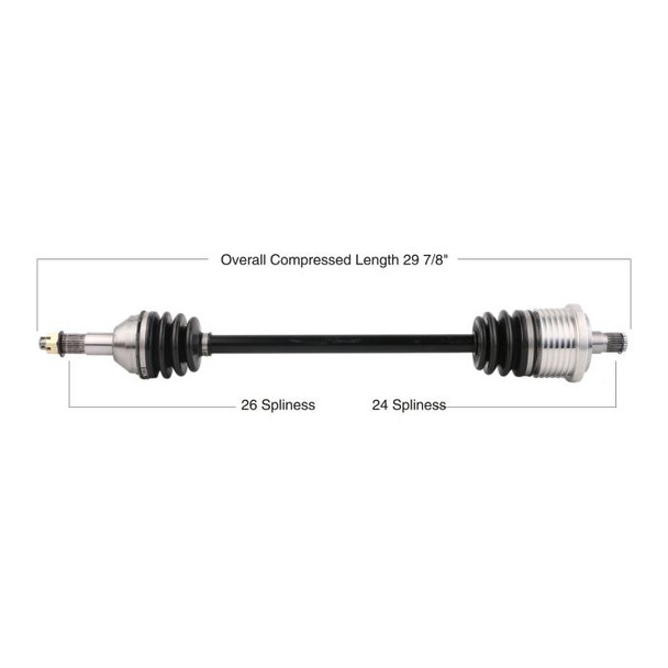 Tytaneum Rear Left Right CV Axle 813-0034