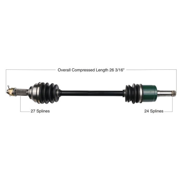 Tytaneum Front Left CV Axle 813-0095