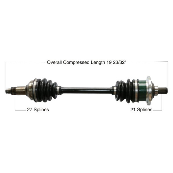Tytaneum Front Left Right CV Axle 813-0007