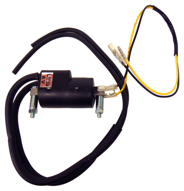 Dual Lead Spark Plug Wire 6 Volt Ignition Coil for Honda Kawasaki Yamaha Suzuki