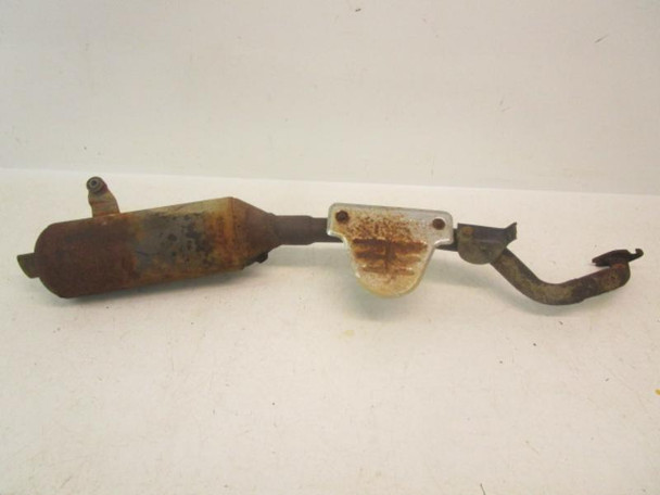 04 Polaris Sportsman 90 Exhaust Muffler Head Pipe 0450656 2001-2004