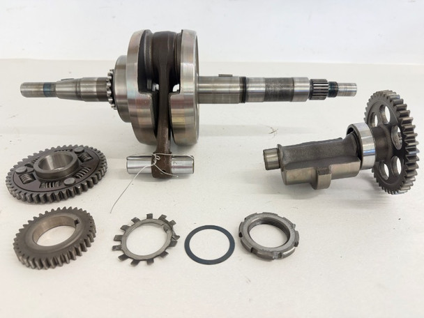 1997 Kawasaki KEF 300 Lakota Crank Crankshaft and Gears 1992-2004