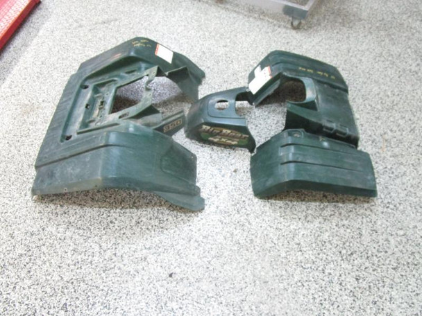 98 Yamaha YFM 350 Big Bear 4x4 Front Rear Fenders Green 3HN-W2151-G1-00