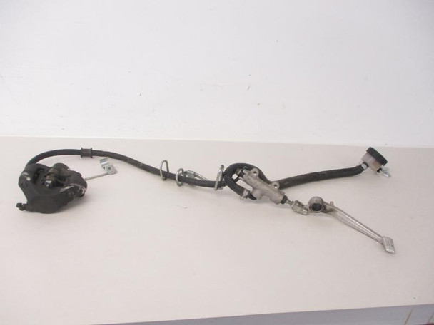 12 Kawasaki Ninja ZX-14R ZX14 Rear Brake Caliper Master Cylinder Hose 2012