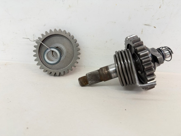 1986-1988 Kawasaki KDX 200 OEM Kickstart Kick Start Shaft Spindle Gear