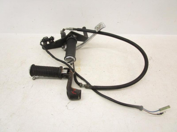 09 Kawasaki EN 500 Vulcan Left Right Front Foot Peg Mount Brake Pedal 2008-2009