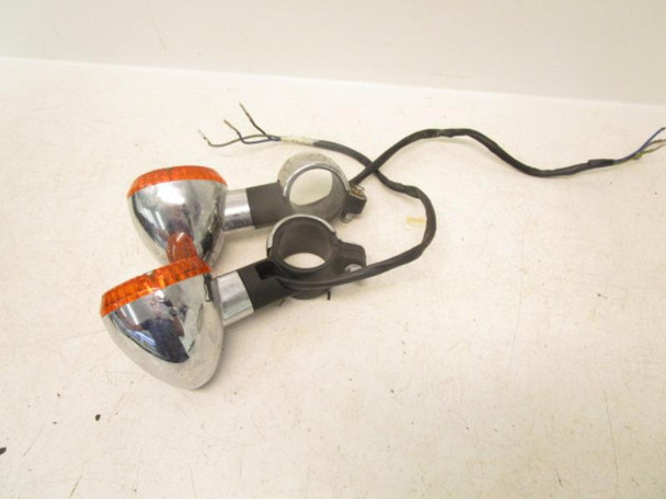 09 Kawasaki EN 500 Vulcan Front Turn Signal Left Right 23037-1317 1996-2009