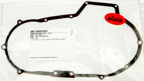 Foamet Primary Cover Gasket 1 Pack James Gaskets 34955-89-F