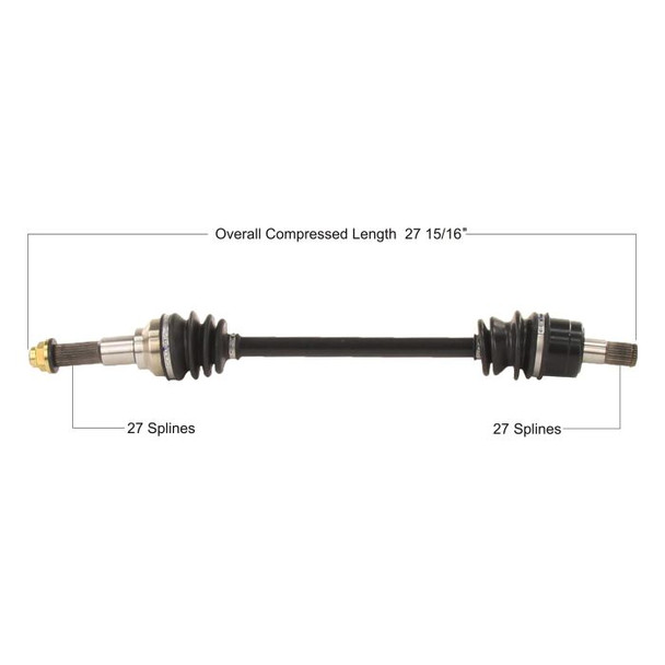Tytaneum Front Left Right CV Axle YAM-7039