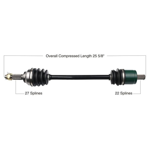 Tytaneum Front Left CV Axle 813-0096