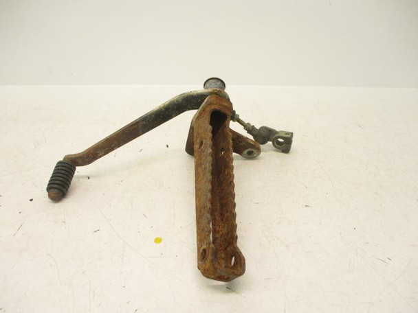 97 Yamaha Warrior 350 Left Foot Peg and Shifter 3GD-27411-01-00 1994-2001