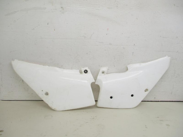 97 Kawasaki KDX 200 Left Right UFO Side Cover Panel Number Plate