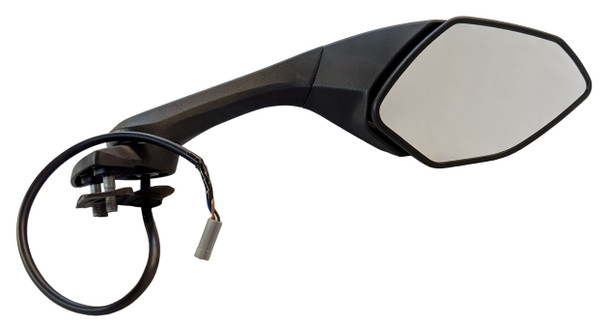 Right Side View Mirror Black fits Yamaha 2017 18 19 20 YZF R6 BN6-26290-10-00