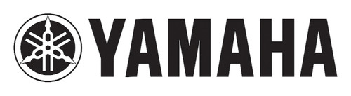 Factory Effex 12in Yamaha Sticker Black 12-94214