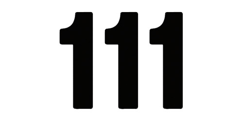 Factory Effex 3pk 8in Pro Number 1 Stickers Black 02-4361