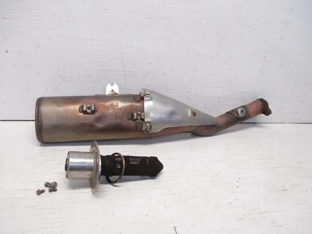 07 Honda CRF 450 X 450X Muffler Exhaust Pipe 18300-MEY-670 2005-2007