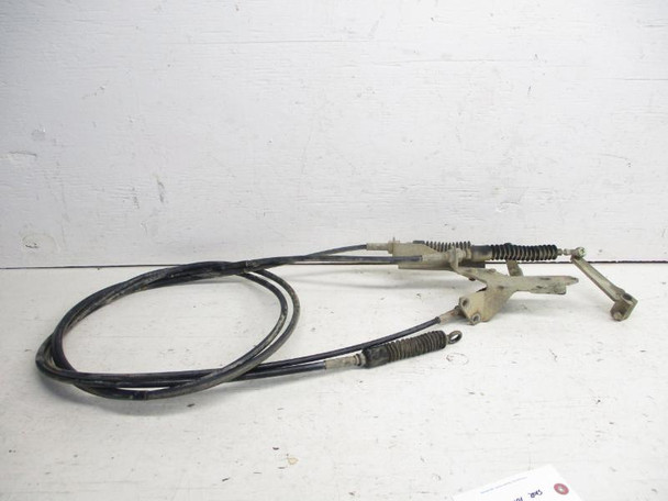 04 Kawasaki Mule 3010 KAF 620E used Shift Cables with Brackets 54010-1121