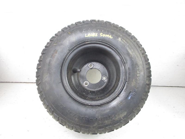 84 Yamaha Tri Zinger YT 60 used Rear Wheel #2 Black Leaks 36R-25181-01 84 85
