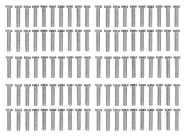 Quantity 100 M6 * 1.0 x 30mm Metric Hex Bolt 6mm x 1.0 30mm Long