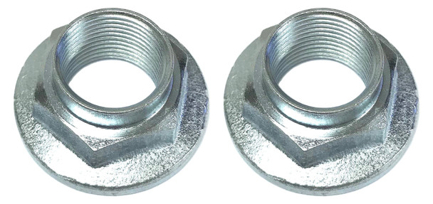 2 Front or Rear AxleHub Peen Crown Nut 20mmX1.50 for Yamaha 09-15 Grizzly YFM550
