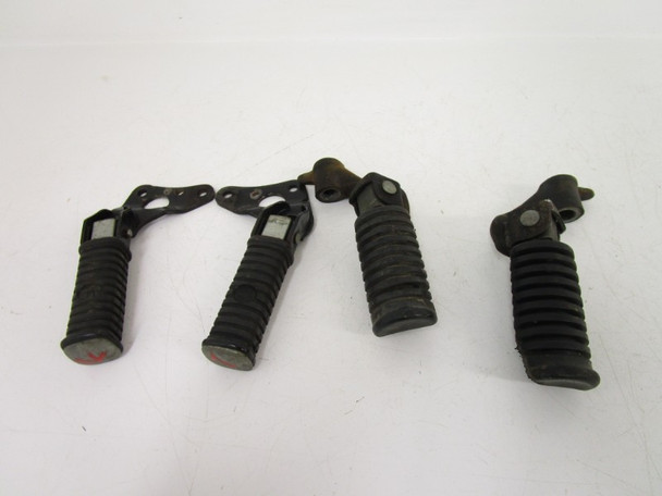 74 Yamaha TX 500 DOHC  Left Right Front Rear Foot Peg Pegs Rest