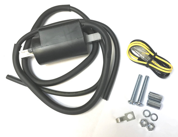 Fits Honda Ignition Coil 12V 1972-74 CB 350F 1975-77 CB 400F Super Sport 100mm