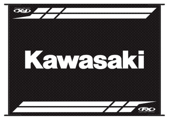 Factory Effex Kawasaki RV Mat 22-45130 12ft. X 9ft. - cyclesrus.net