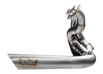 Voodoo Sidewinder Big Tube 18in Slash Exhaust System for GSXR1000
