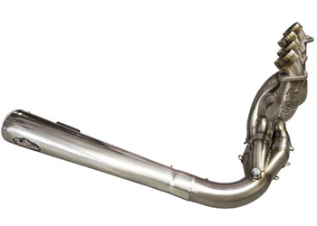 Voodoo Polished Sidewinder Megaphone Exhaust System VSEZX10L1P for
