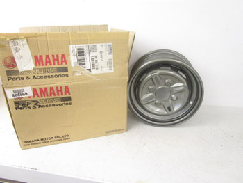 01 02 Yamaha YFM 400 Kodiak 400 4x4 OEM Front Wheel Rim 12x6