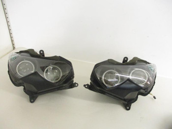 ☆Hii!! 12 Kawasaki Ninja ZX-14R ZX14 Left Right OEM Headlight with Halo