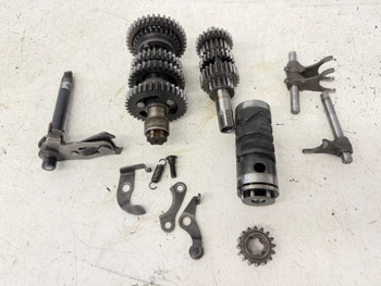 1987 Kawasaki KDX 80 KX 60 Transmission Gears Shift Forks Drum