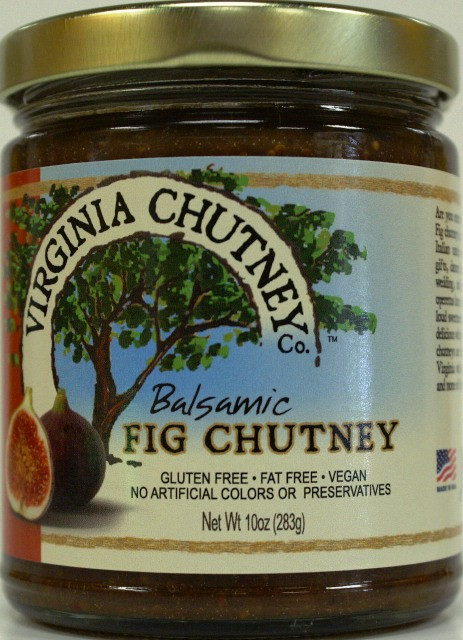 Balsamic Fig Chutney Serve it with cheese and cold meats, it is also delicious with curry as an alternative to mango chutney. virginia gourmet