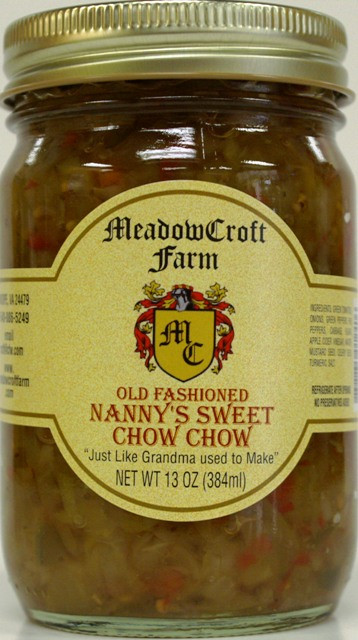 MeadowCroft Farm Old Fashioned Nanny's Sweet Chow Chow