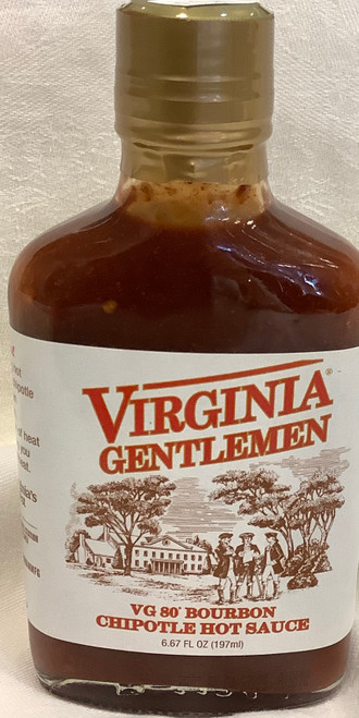 Virginia Gentlemen Bourbon Chipotle Hot Sauce (2 Pack)