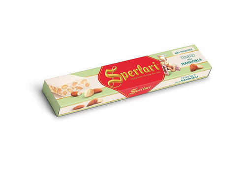 Torrone Tenero with almonds, Soft, Sperlari, Italy, 8.7oz Torrone Tenero with almonds, Soft, Sperlari, Italy, 8.7oz