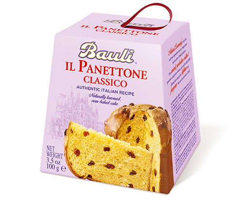 Bauli Panettone Classico  Mini,  3.17 oz (90g)
